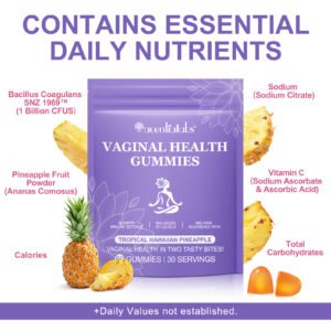 Vaginal Health Gummies with nutrients 